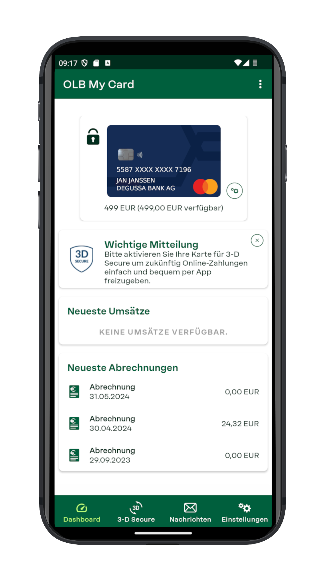 App & Online Services - Oldenburgische Landesbank AG